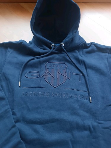 Gant hoodie herren - gr., blau