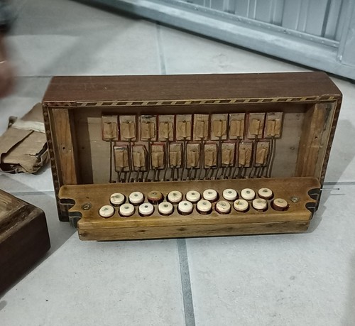 Vintage akkordeon stücke aus - vintage,