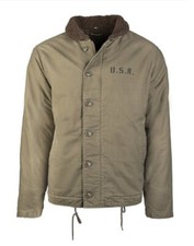 Navy usn army deck jacket - navy,