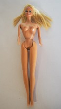 Barbie ohne Gewand von 1966 - Mattel - Blonde Haare Blaue Augen