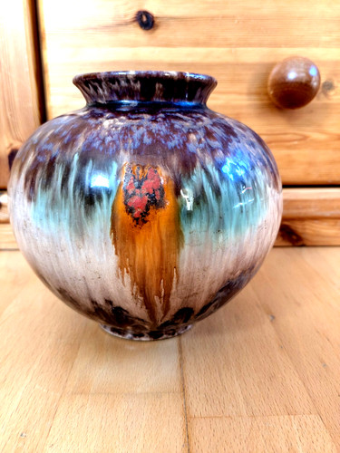 Keramik kugelvase - keramik,