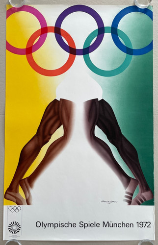 Poster plakat - poster, (beschädigt)