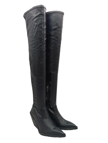 Zara overknees schwarz größe - schwarz,