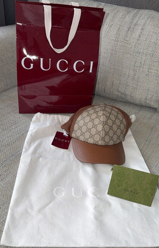 Gucci cap canvas - gucci,