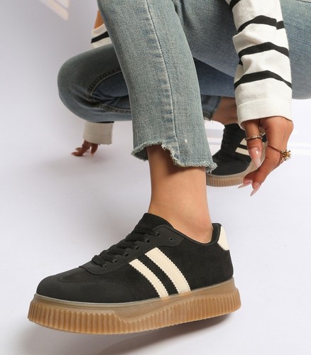 Damen plateau sneaker - plateau,