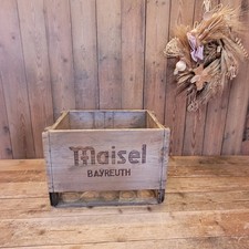 alte Holz-Bierkiste Maisel