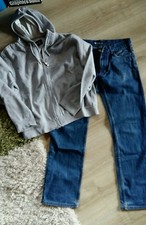 2 tlg. Kleiderpaket Herrenjeans von Etnies Gr. 30 + Fila Sweatjacke Gr.S TOP