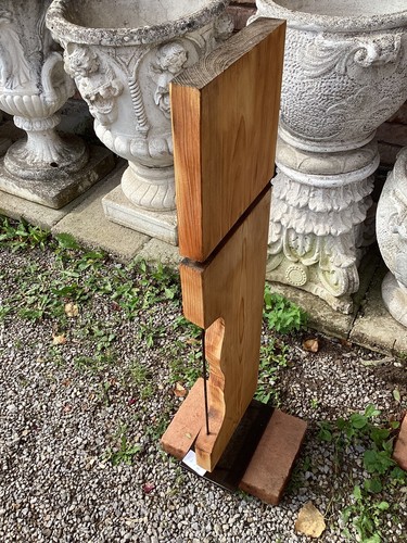 Holzskulptur gartendekorartion - holzskulptur,
