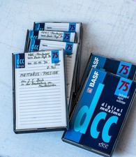 5 bespielte 75er BASF DCC