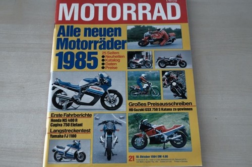 Motorrad 1984 cagiva - 21/1984,