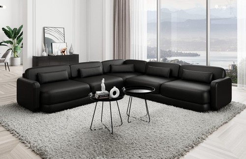Leder sofa eckcouch design - eckcouch,