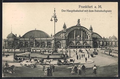 Ansichtskarte frankfurt m - ansichtskarte,