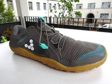 VIVOBAREFOOT Primus TRAIL Dam Schuhe Barfußschuhe Textil Grau Türkis Gr.42 Neuw