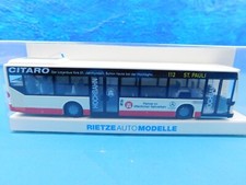 D08 Rietze RM 1:87 H0  MB Citaro Hochbahn Hamburg St. Pauli OVP TOP