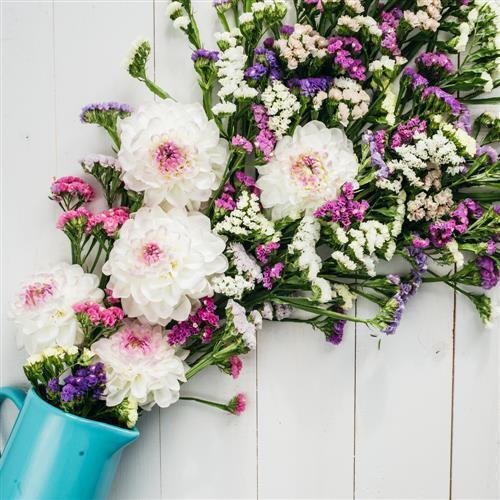 Servietten blumen vase - 20,
