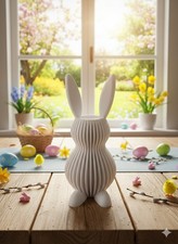 Osterhasen Vase 3D Gedruckt