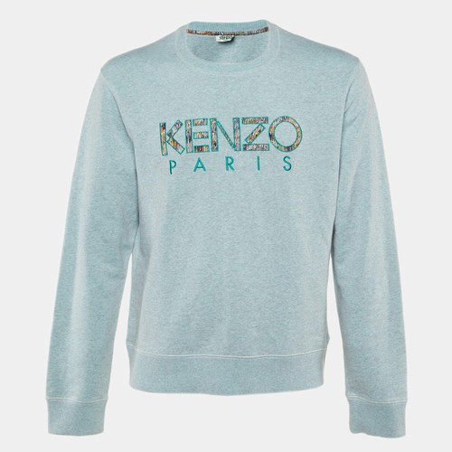 Kenzo sweatshirt blau - kenzo, logo