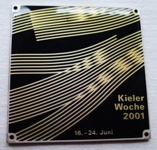 Kieler Woche Plakette 2001