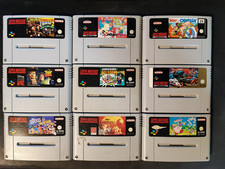 Super Nintendo SNES Spiele -