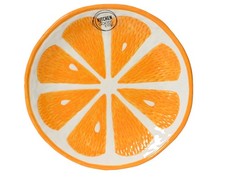 Teller 16cm keramik orangen - im,