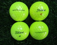 50 gelbe Titleist  Pro V1 / Pro V1x Golfbälle / Lakeballs TOP  AAAA - AAA