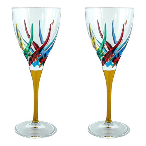 Ein paar von murano wein - ein,