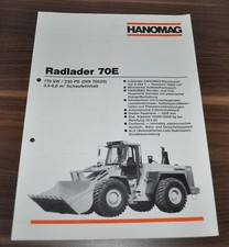 1989 1991 Hanomag Radlader 70E