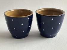 Eierbecher 2x dunkelblau