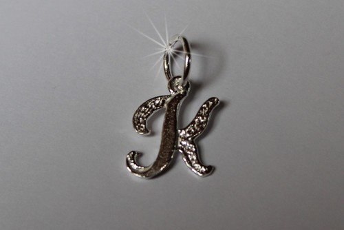 Silberanhänger alphabet - silberanhänger,