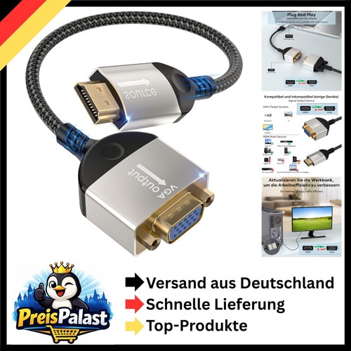 Hochwertiger hdmi auf - hdmi, vga