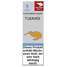 Red kiwi leaves - red,
