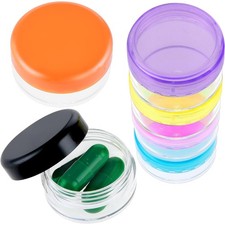 6 Stück Kleine Pillendose -