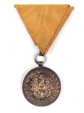 Österreich 1. Republik ( 1919–1934 )  Feuerwehr- und Rettungsmedaille 40 Jahre, 
