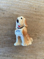 Bully Figur, Werbung Ford, Lawinen Suchhund m. Fässchen, Vintage, W. Germany
