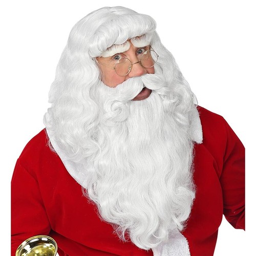 Weihnachtsmann perücke bart - &,