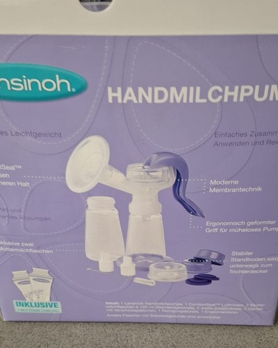 Handmilchpumpe lansinoh ovp - handmilchpumpe,