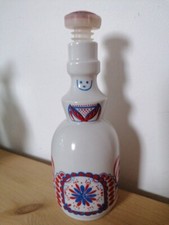 DDR Porzellan Schnapsflasche 0,2 l Original Gräfenthal- VEB Ostalgie sehr selten