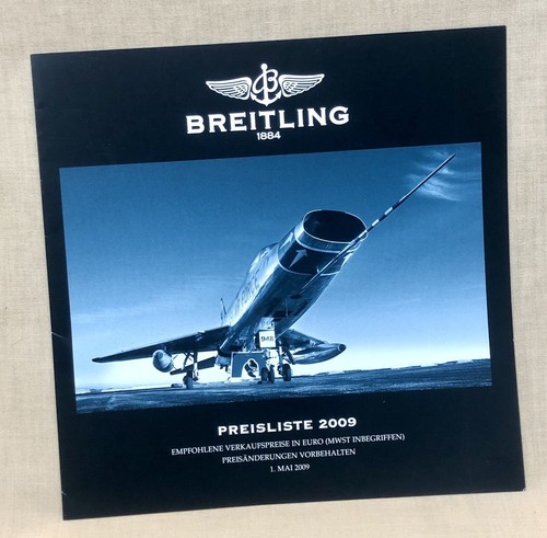 Breitling preisliste 2009 - preisliste,