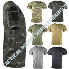 HERREN HEAVYWEIGHT TACTICAL T-SHIRT S-3XL BAUMWOLLE TOP BTP SCHWARZ CAMO ARMY AIRSOFT