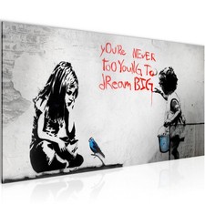 Wandbild banksy bilder - wandbild, xxl