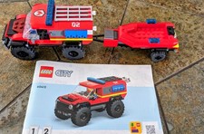 LEGO CITY: Feuerwehrgeländewagen mit Rettungsboot (60412)