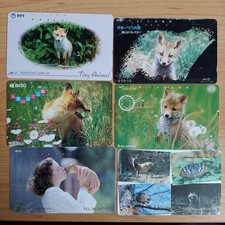6 Telefonkarte Japan 1988/90