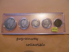 1914 Silber Geburt Jahr Set 5