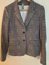 Drykorn Blazer Hahnentritt schwarz weiß kariert Gr.38