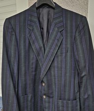 Toll schönes Sakko Gr. 50, dklblau/grün, Luxusqualität SCHILD, wenig gebraucht