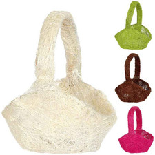 Blumen-Körbchen "Natur-Sisal"