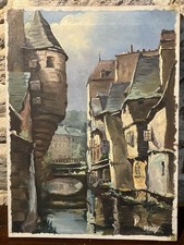 Öl auf Leinwand Unterzeichnet