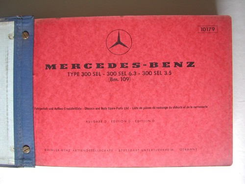 Mercedes w109 109 - w,
