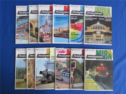 Miniaturbahnen 1987