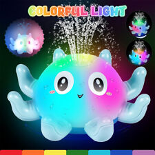 Badespielzeug Baby Badewannenspielzeug Wasserspielzeug mit LED-Licht ab 1 Jahr.